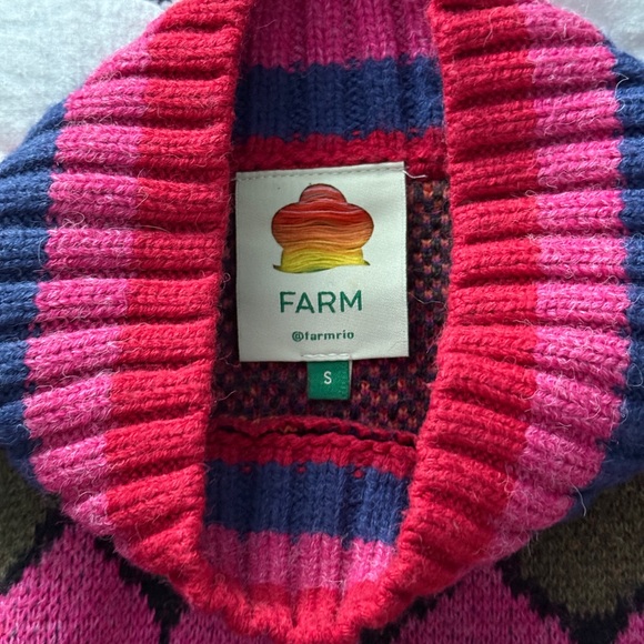 FARM Rio Full of Hearts Jacquard Sweater - Picture 5 of 10